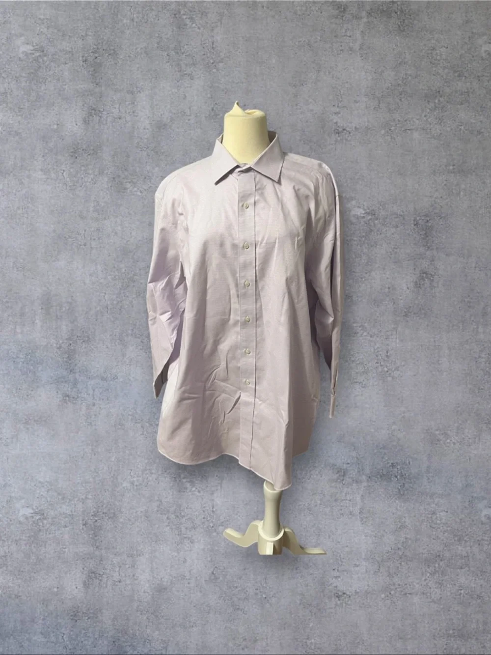 Lavender Pattern Button Up - Picture 4 of 5